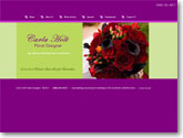 Carla Holt Floral Designs Website