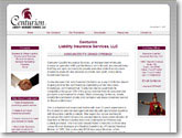 Centurion Liability Insurance Services - Web Site 