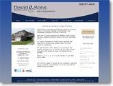 David & Sons Painting Website