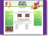 Jeri Evans Nutrition Web Site