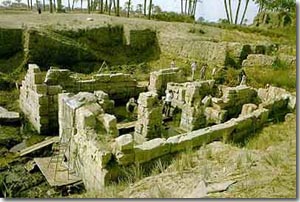 Some ruins of the Temple of Ptah